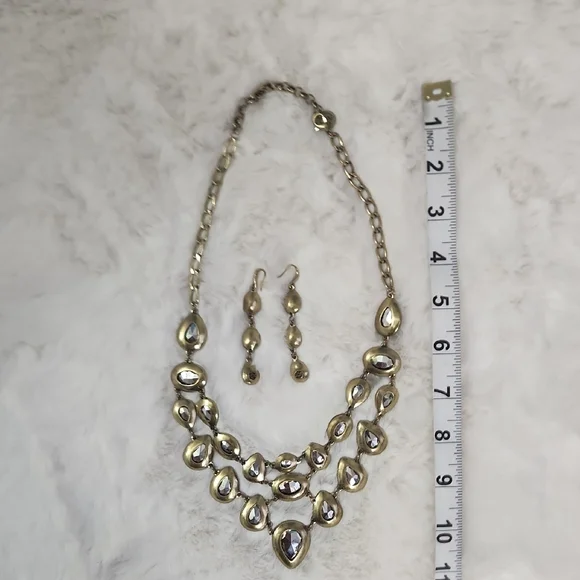 Nicole Miller Iridescent Necklace and Earring Set - Picture 7 of 7